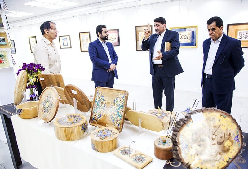 نمایشگاه خوشنویس و تذهیب "غبار راه طلب " درحوزه هنری استان بوشهر