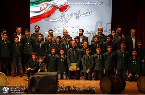 کسب مقام دوم جشنواره سرود نوبانگ توسط گروه "ثارالله"