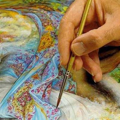 نگارگری های سیدمرتضی حسینی‌پورشاندیز