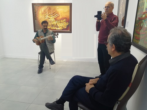 خط و نقش جلوه ای از فرهنگ و هنر به زبان خط و نقاشی است