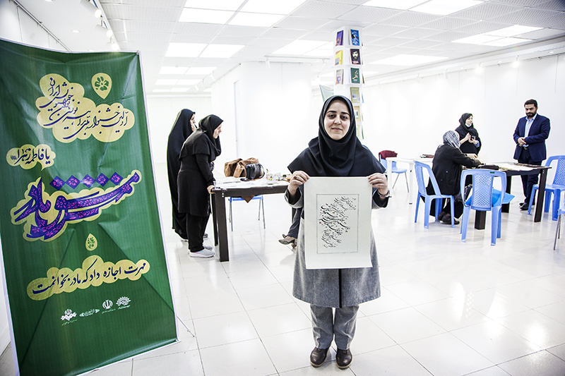 صدیقه اقتداری ؛کارگاه 