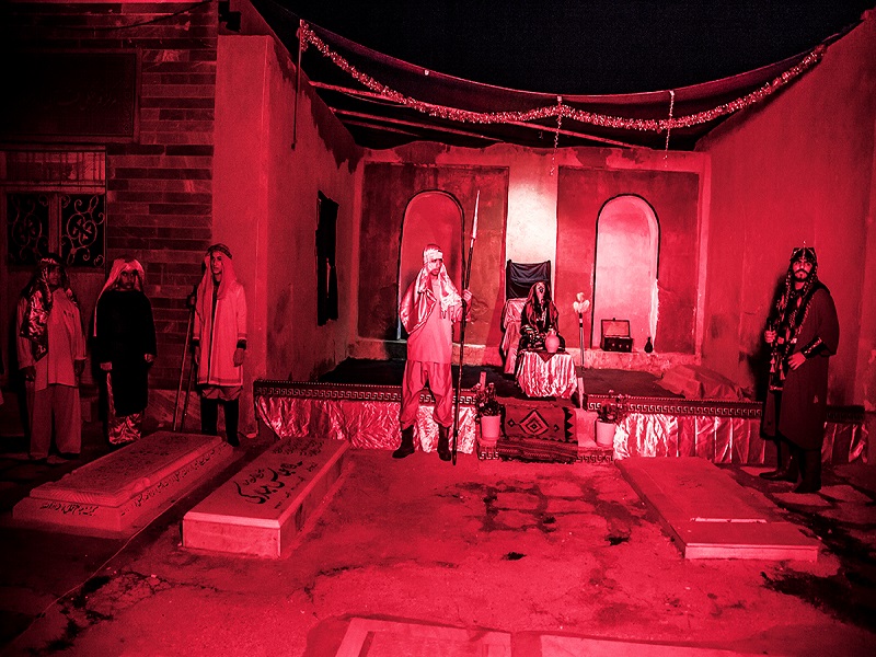 مجلس تعزیه شهادت حضرت فاطمه زهرا(س)