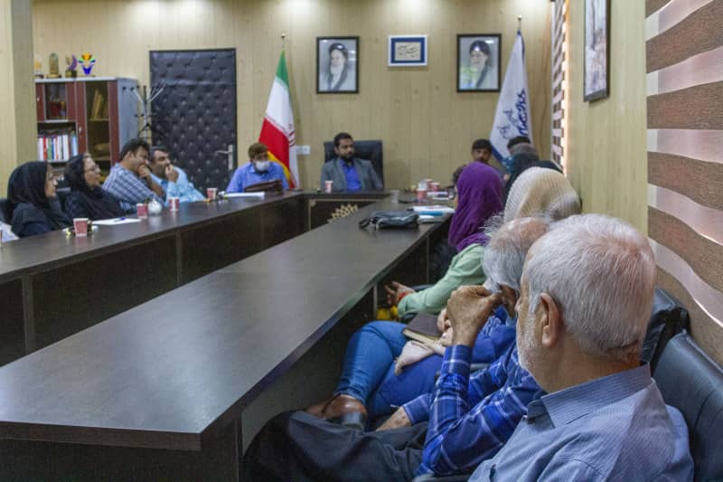 آثار محمدرضا صفدری در حوزه هنری انقلاب اسلامی استان بوشهر بررسی شد