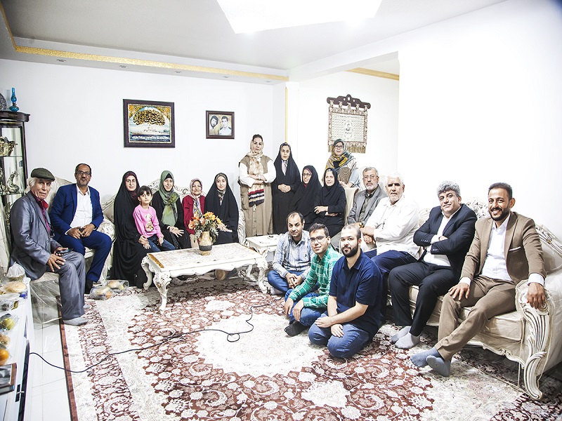 آهنگی دیگر در خانه همسر شهید خلعتی